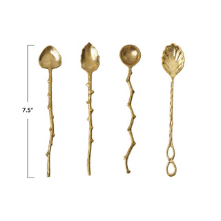 FINAL SALE Nautical Brass Spoon - Single (more styles)