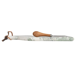 Ivy Marble Cutting Board + Knife