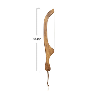 Wooden Bread Bow Knife