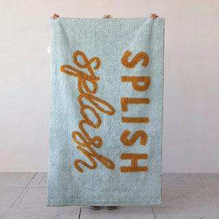 Splish Splash Oversized Bathroom Rug