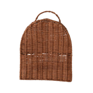 The Bramble Two-Tiered Rattan Basket