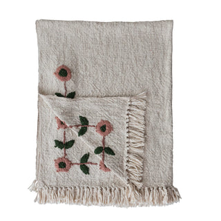Fleur & Fringe Luxe Throw
