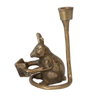 Story Time Mouse Taper Holder