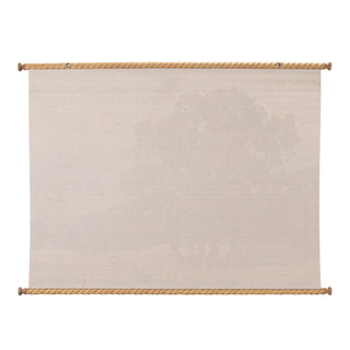 Quiet Meadow Landscape Scroll Tapestry