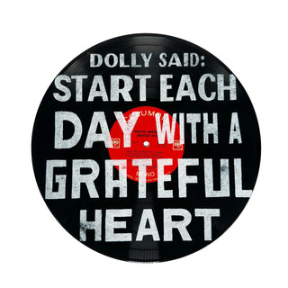 Dolly Parton Vinyl Record Wall Art | One-Of-A-Kind Repurposed Art