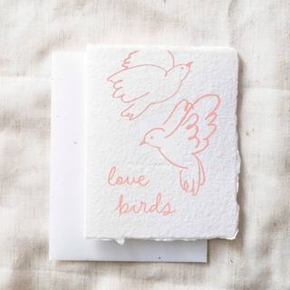 Love Birds Card + Envelope