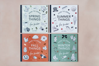 How to Draw Fall Things Books for Kids