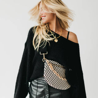 Gold Metal Chain Shoulder Strap