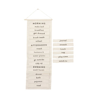 Routine Chart Wall Banner