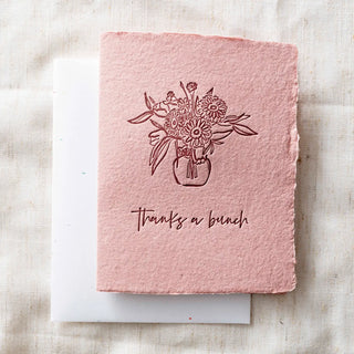 Thanks A Bunch Card + Envelope