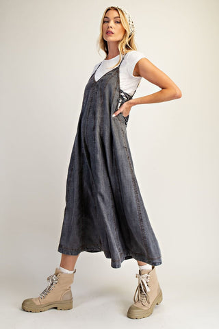 Go Your Own Way Culotte Overalls