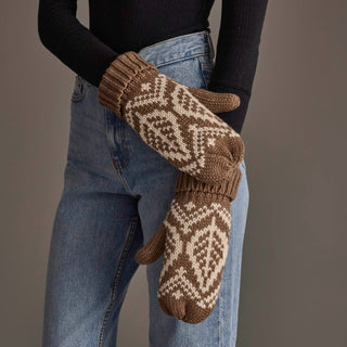 Stars Hollow Knit Mittens