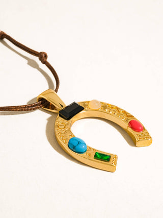 Isabell Western Horseshoe Necklace