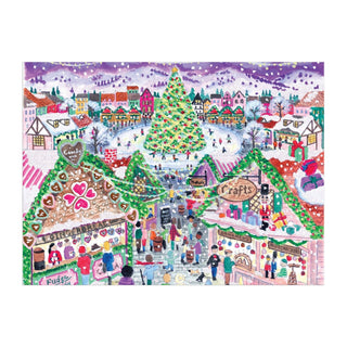 Holiday Village Market 1000pc Foil Puzzle