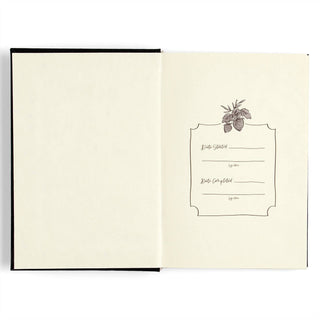 Floral Heirloom Recipe Book