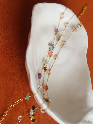 Gia Gemstone Necklace