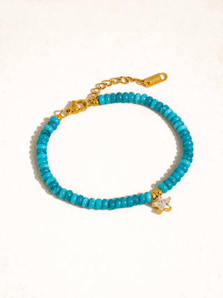 Rosie Beaded Bracelet - Blue