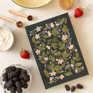 Floral Heirloom Recipe Book