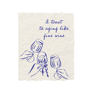 Toasting To A Fine Wine + Envelope