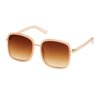 Gold Trim Squared Sunglasses