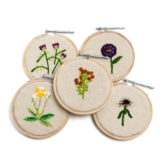 Whimsical Mini Embroidery Hoop