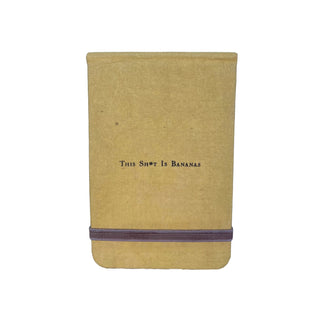 This Sh*t Is Bananas Mini Fabric Notebook