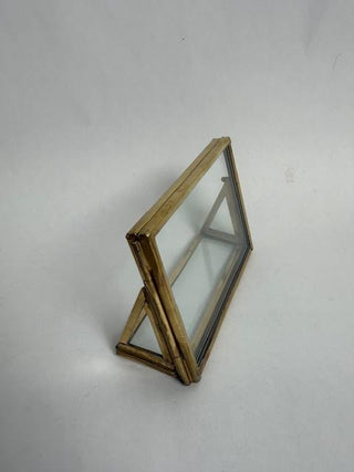 3.5" x 2.5" Horizontal Brass Standing Frame