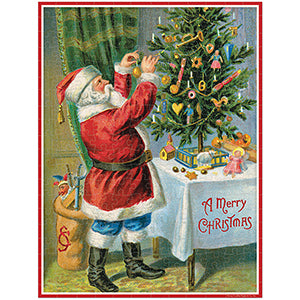 Mini Christmas Santa 240 Piece Puzzle