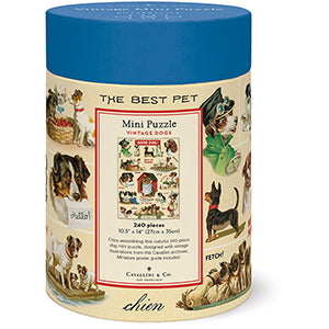 Mini Vintage Dogs 240 Piece Puzzle