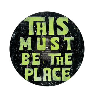 This Must Be The Place One-Of-A-Kind Repurposed Vinyl Art
