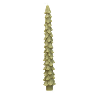 Solid Tree Shaped Taper Candle Single