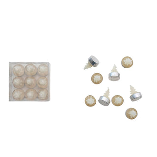 Tree Tea Light - Set of 9