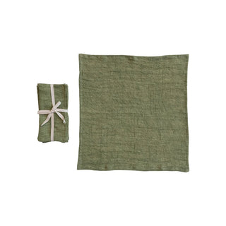Stonewashed Linen Napkin Set Of 4