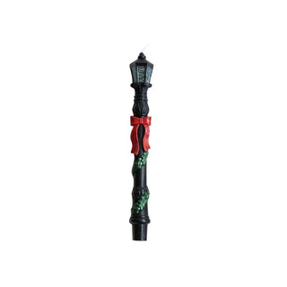 Unscented Lamp Post Shaped Taper Candles in Box, Set of 2