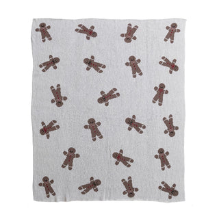 Gingerbread Throw Blanket