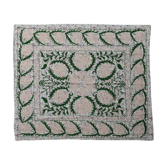 Evergreen Rose Throw Blanket