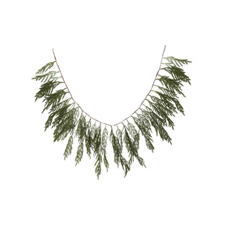72"L x 20"H Faux Cypress Garland