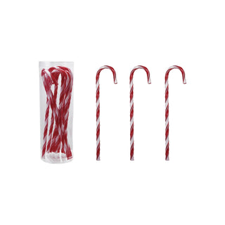 Candy Cane Drink Stirrers (Set of 10)