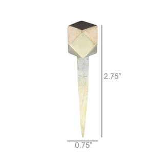 Geometric Forged Iron Nail