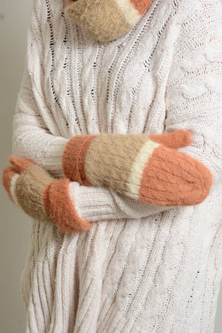FINAL SALE Ultra Soft Mohair Mittens (two colors)