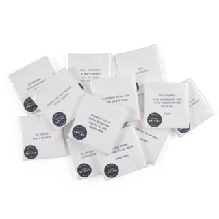 FINAL SALE Quote Cocktail Napkins (choose from 18 quotes)