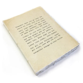 Deckle Edge Notebook