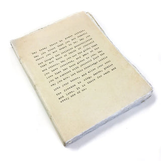 Deckle Edge Notebook