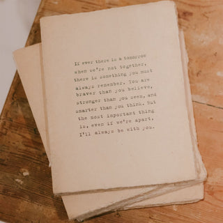Deckle Edge Notebook