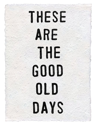 Handmade Paper Print (Quotes)