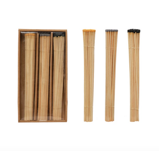 FINAL SALE Fireplace Safety Match Bundle Single