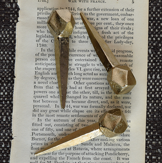 Geometric Forged Iron Nail